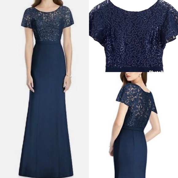 NWOT Jenny Packham JP1010 Midnight Size 10